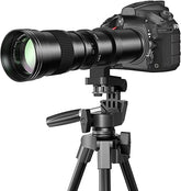 EF/EF-S 420-800mm F8.3 Telephoto Zoom Lens(MF) + T-Mount for Canon EOS Rebel